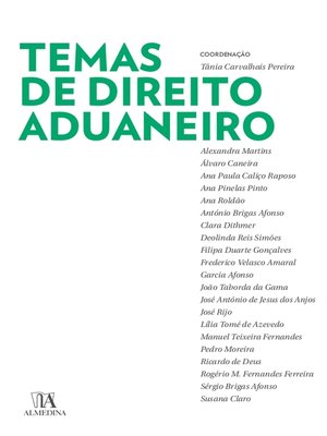 cover image of Temas de Direito Aduaneiro